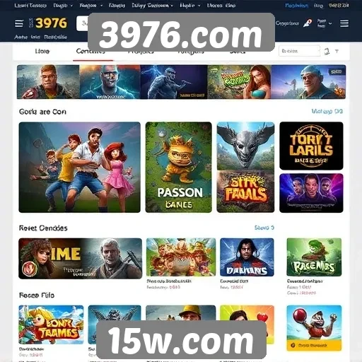 Interface do Usuário do 3976.com e sua Experiência de Navegação